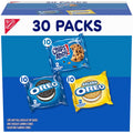 Sweet Treats Cookie Variety Pack OREO, OREO Golden & CHIPS AHOY!, 30 Snack Packs (2 Cookies per Pack)