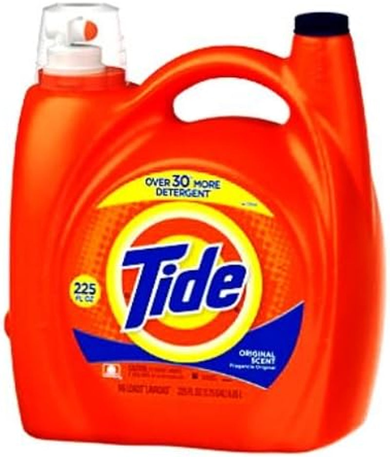 Tide Laundry Detergent Liquid, Original Scent, 64 Loads, 80 FL OZ, Works on 100% of Common Stains, Laundry Soap, Liquid Laundry Detergent