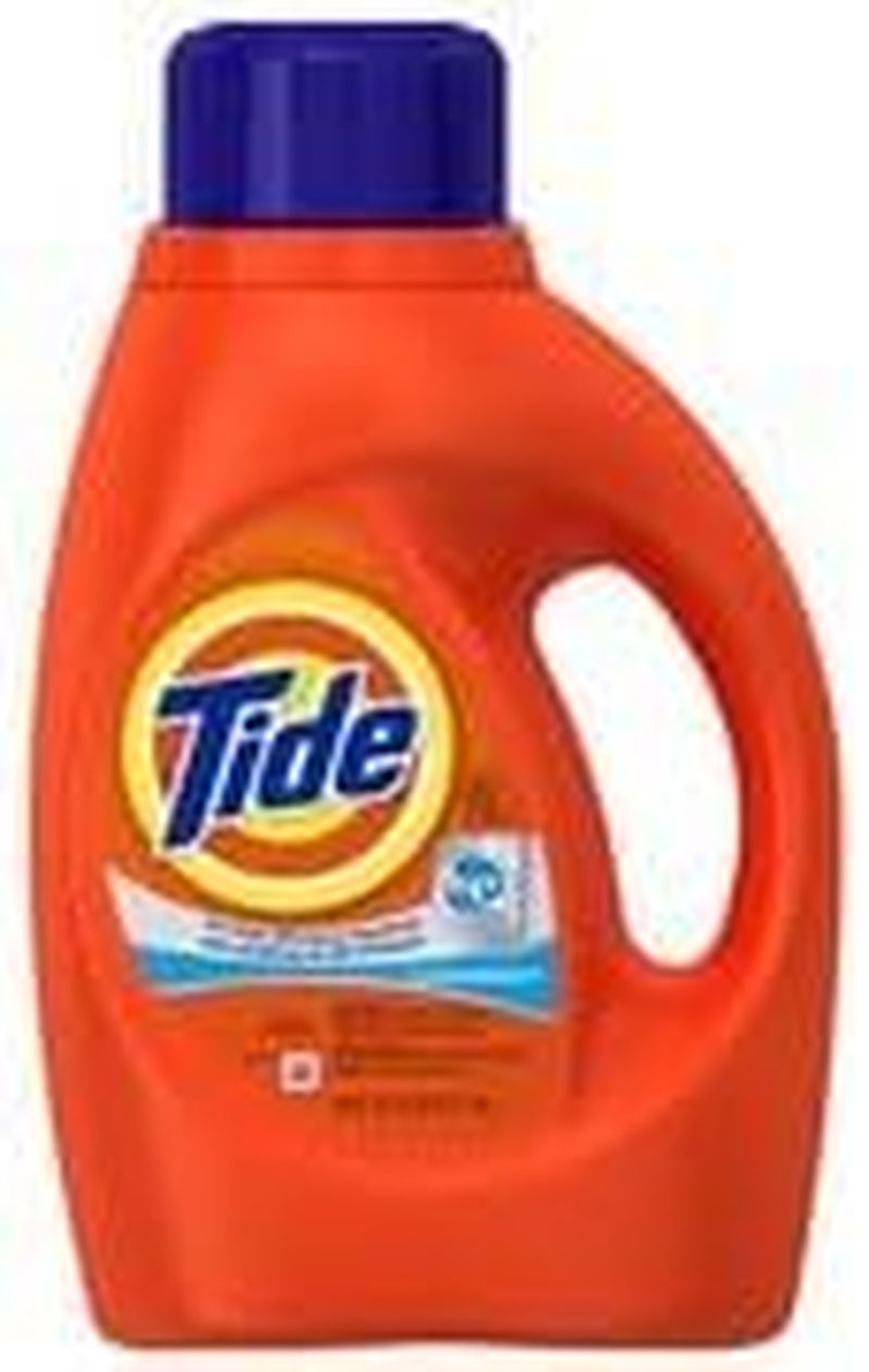 Tide Liquid Laundry Detergent, Original Scent, 125 Fl Oz, 100 Loads, Boosted Clean Even in Cold Water with Concentrated Washing Soap