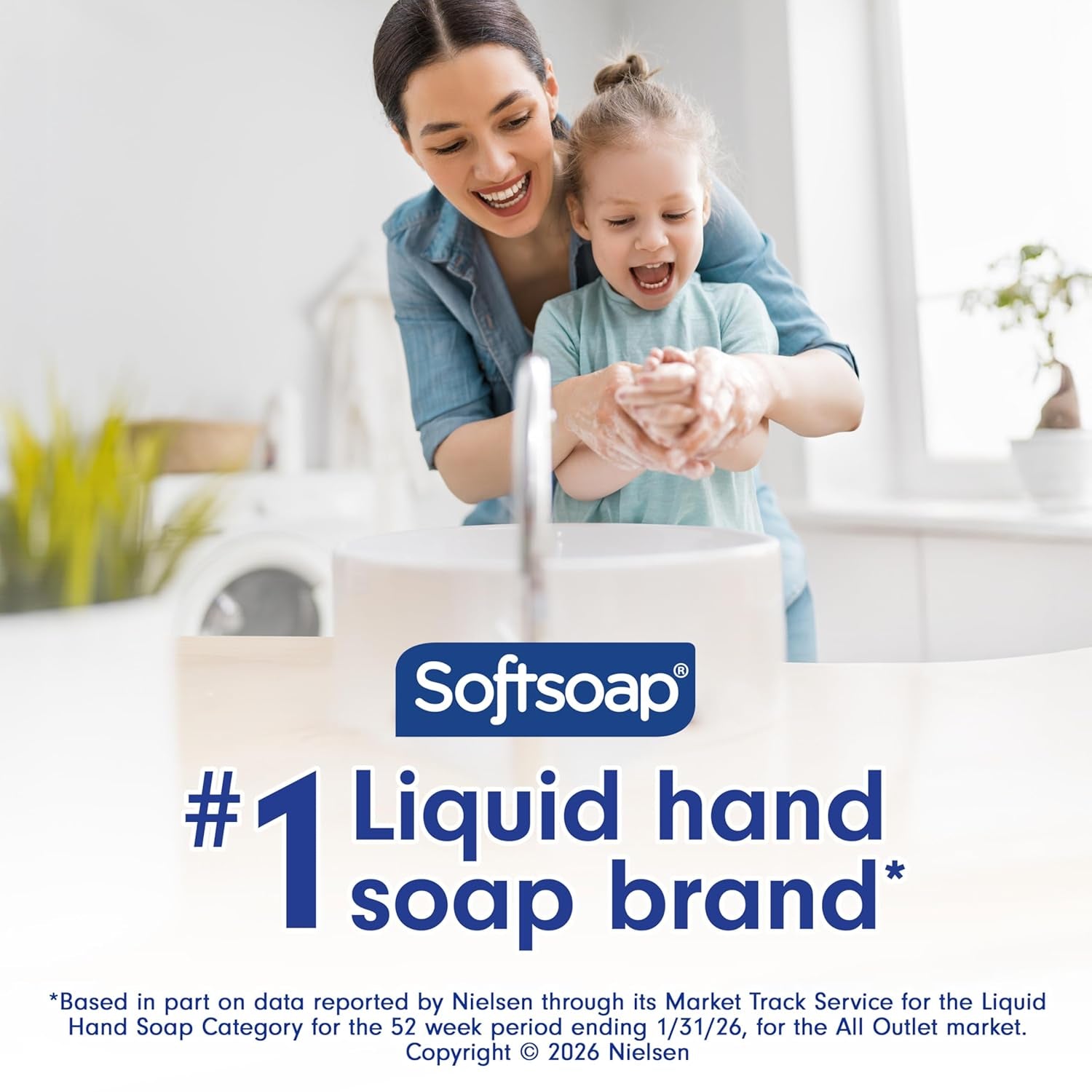 Antibacterial Hand Soap, Eliminates 99% of Bacteria, Bathroom or Kitchen Hand Soap, Cool Splash Scent, 11.25 Fl Oz (6 Pack)