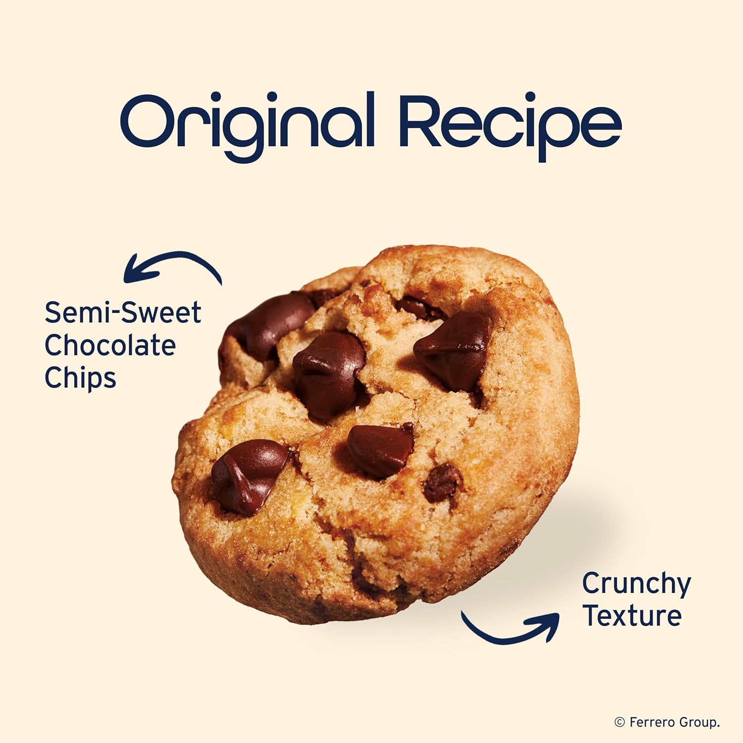 Famous Amos Original Recipe Chocolate Chip Bite-Size Cookies, 30 Pack Box, 30 Oz