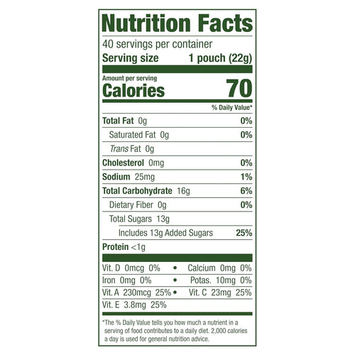 , Juicy Burst, Fruit Flavored Snacks, Mixed Fruit Flavors, a Juicy Burst of Natural Flavors, Made with Real Fruit Juice, 0.8 Oz 40 Ct