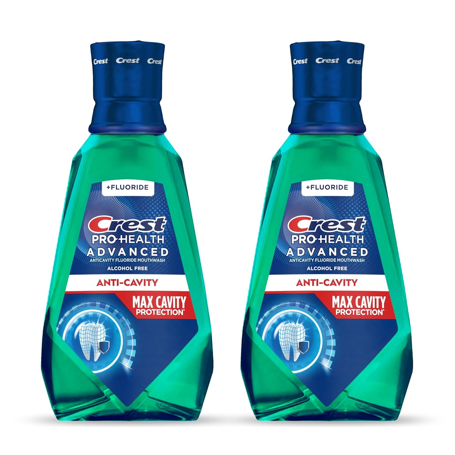 Crest Pro-Health Advanced Maximum Cavity Protection Mouthwash - Mild Mint - 2X1L