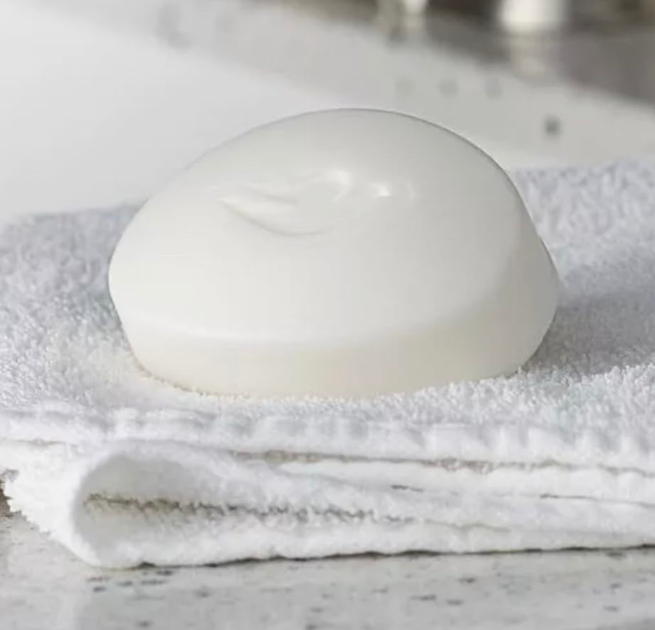 (12) Pack 25 Grams Dove Cream Beauty Bar Travel Size Soap .88 Oz