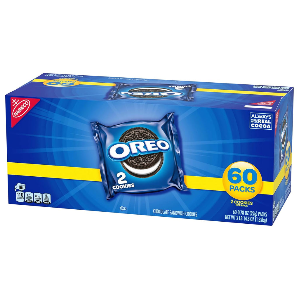 Chocolate Sandwich Cookies, 60 Snack Packs (2 Cookies per Pack)