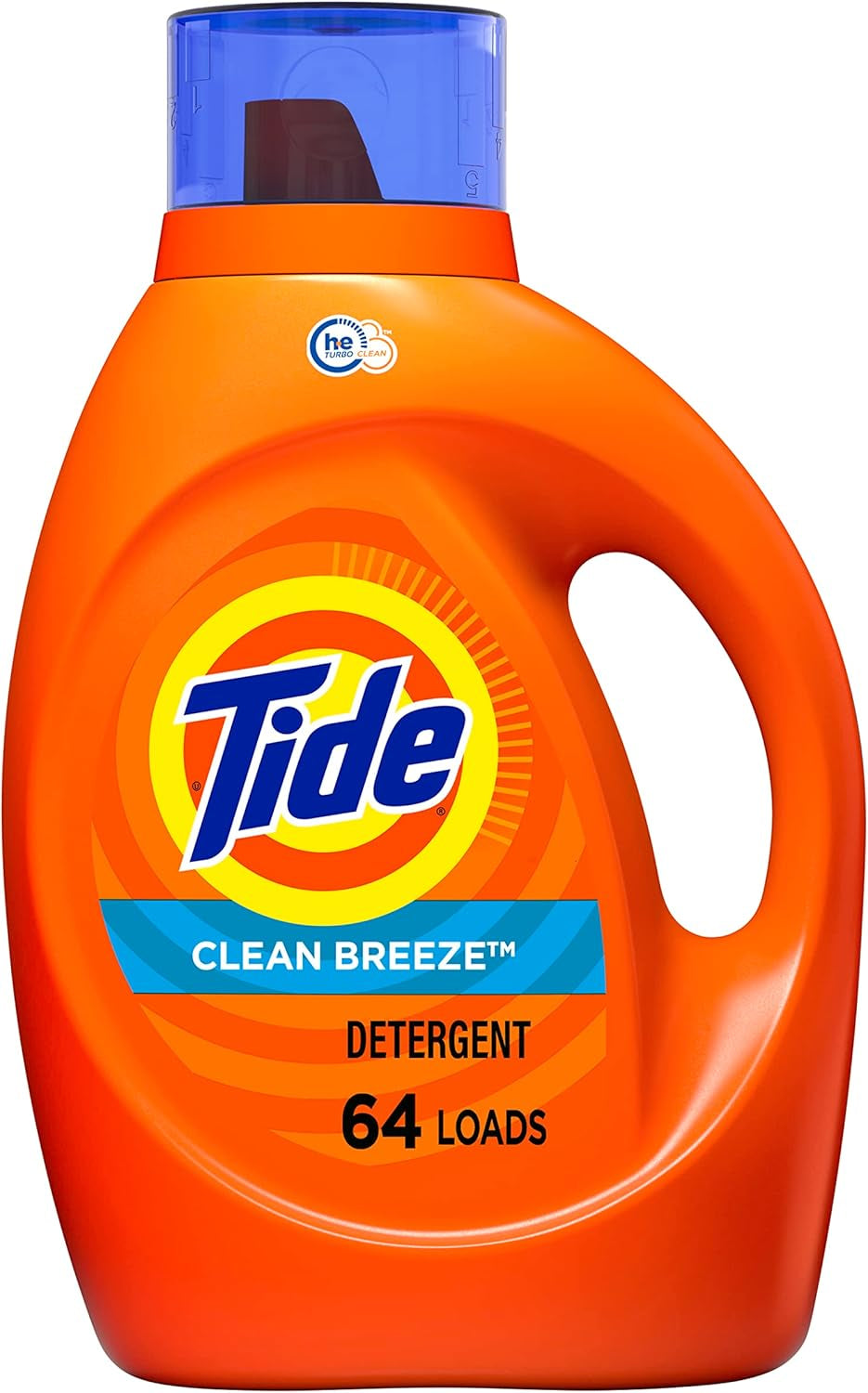 Tide Liquid Laundry Detergent, Original Scent, 125 Fl Oz, 100 Loads, Boosted Clean Even in Cold Water with Concentrated Washing Soap