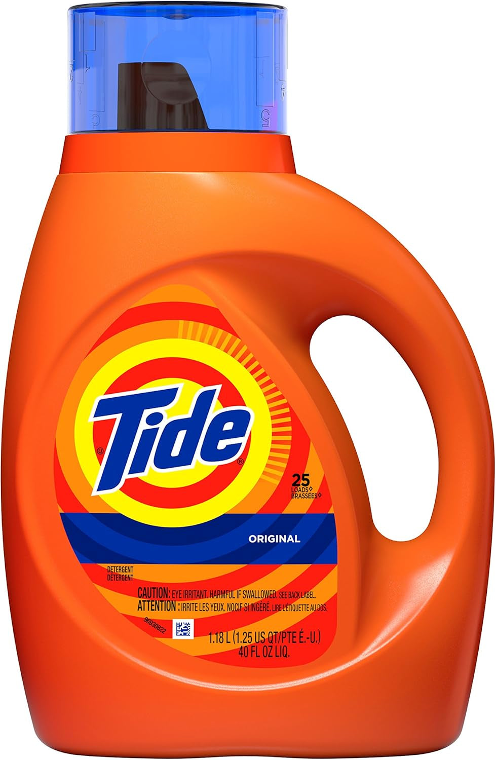 Tide Laundry Detergent Liquid, Original Scent, 64 Loads, 80 FL OZ, Works on 100% of Common Stains, Laundry Soap, Liquid Laundry Detergent