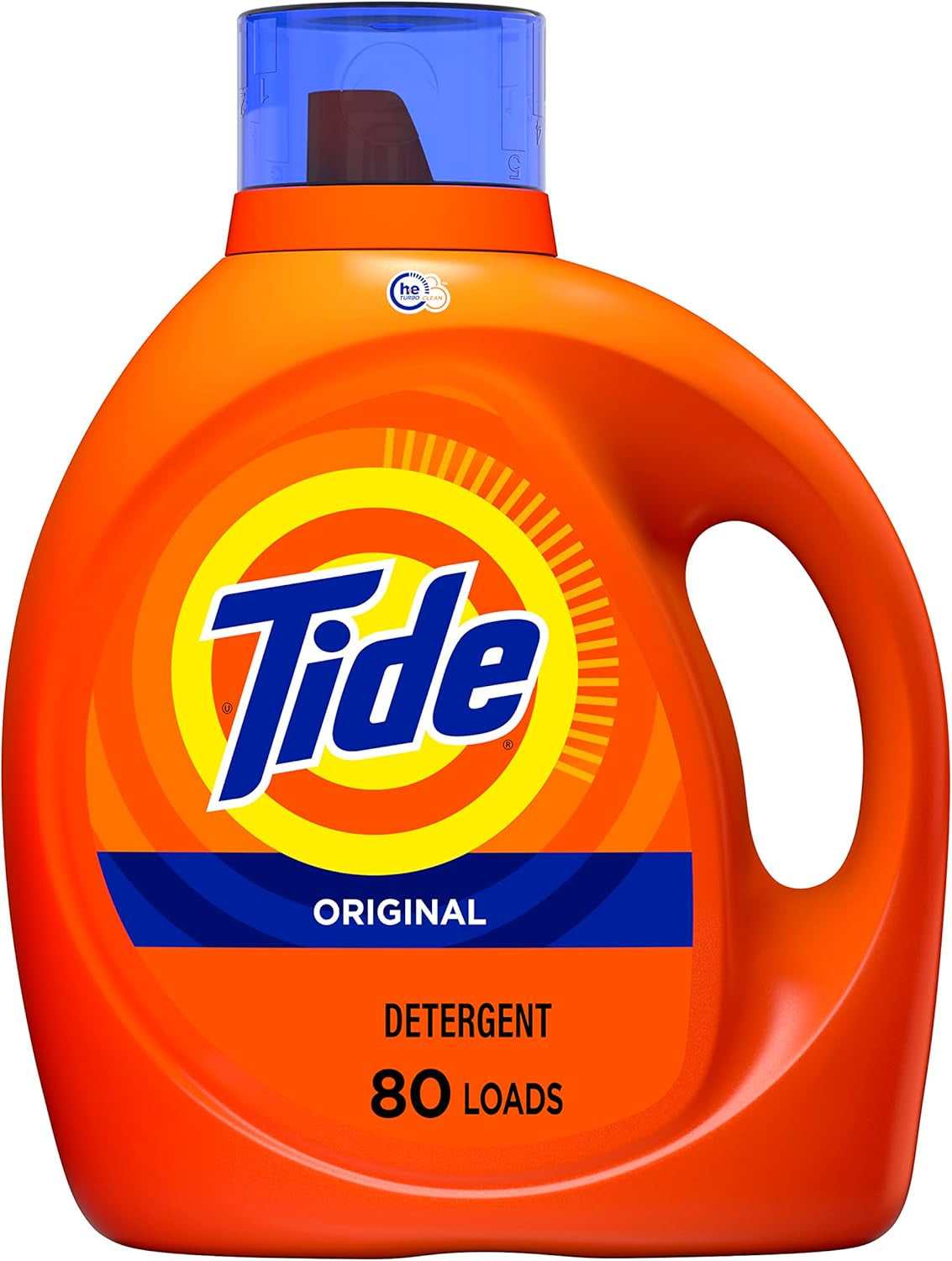 Tide Liquid Laundry Detergent, Original Scent, 125 Fl Oz, 100 Loads, Boosted Clean Even in Cold Water with Concentrated Washing Soap