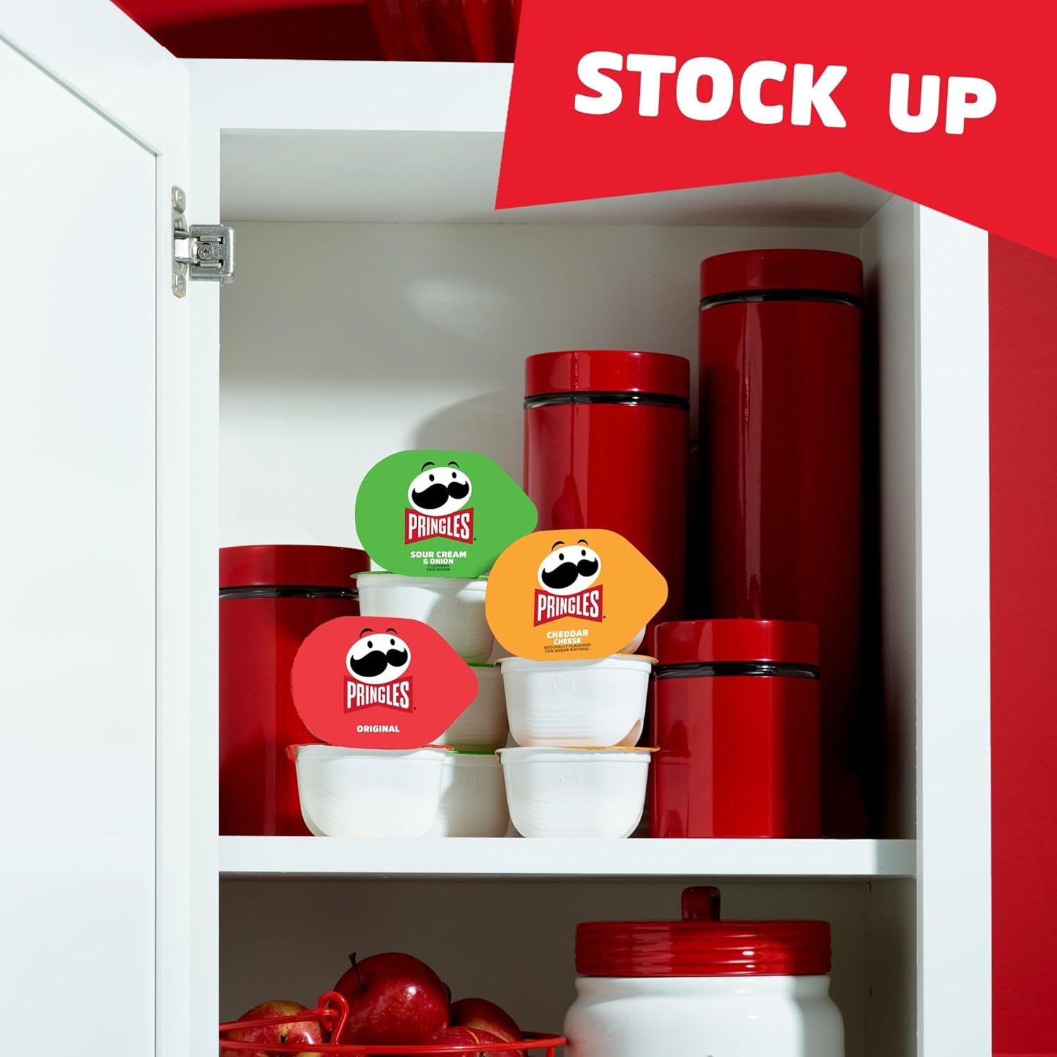 Pringles Potato Crisps Chips, Snack Stacks, Lunch Snacks, Variety Pack (36 Cups)