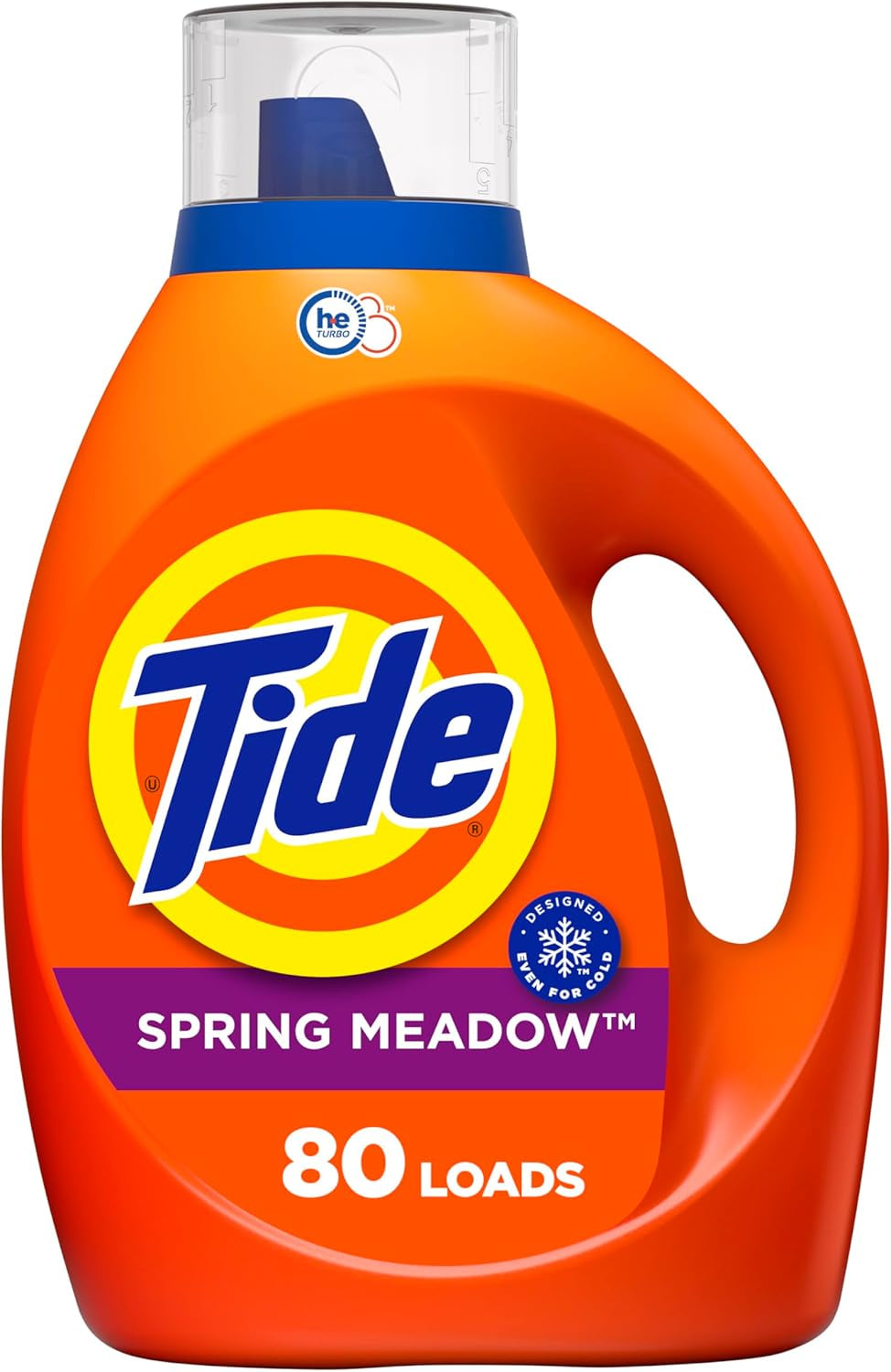 Tide Liquid Laundry Detergent, Original Scent, 125 Fl Oz, 100 Loads, Boosted Clean Even in Cold Water with Concentrated Washing Soap