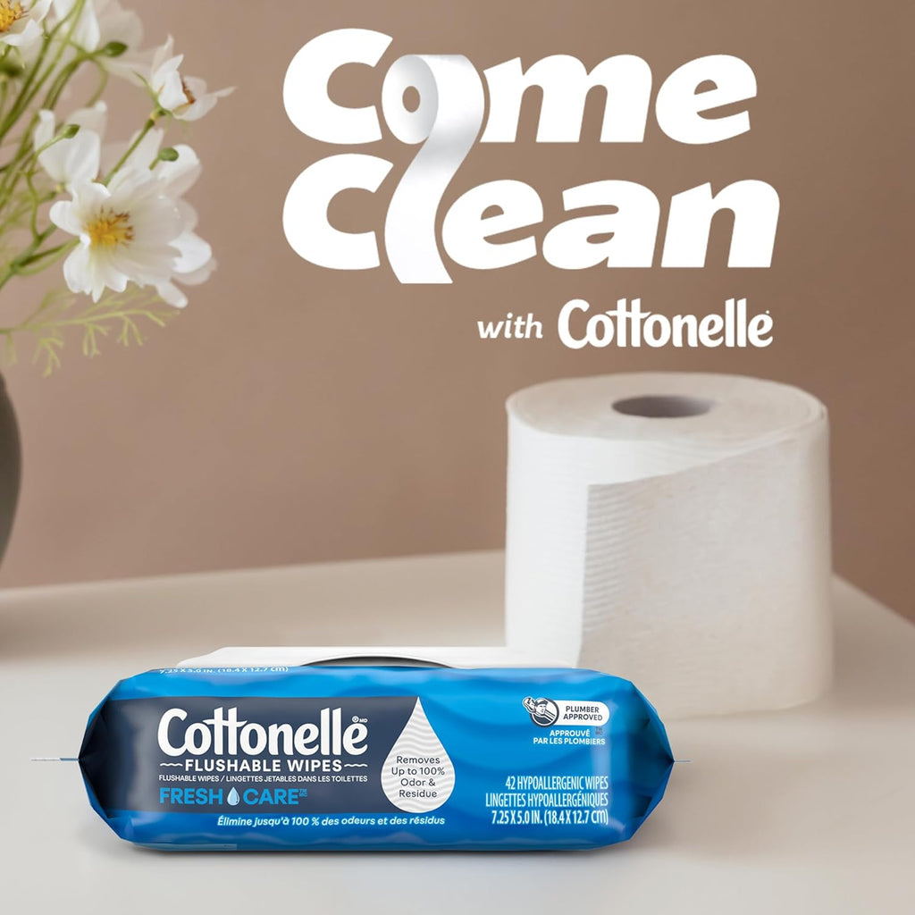 Cottonelle Ultra Clean Toilet Paper with Active Cleaningripples Texture, Strong Bath Tissue, 32 Family Mega Rolls = 176 Regular Rolls (8 Packs of 4)